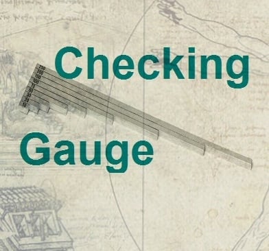 Caliper Checking Gauge